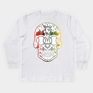 Battle of the Bay Sugar Skull Kids Long Sleeve T-Shirt